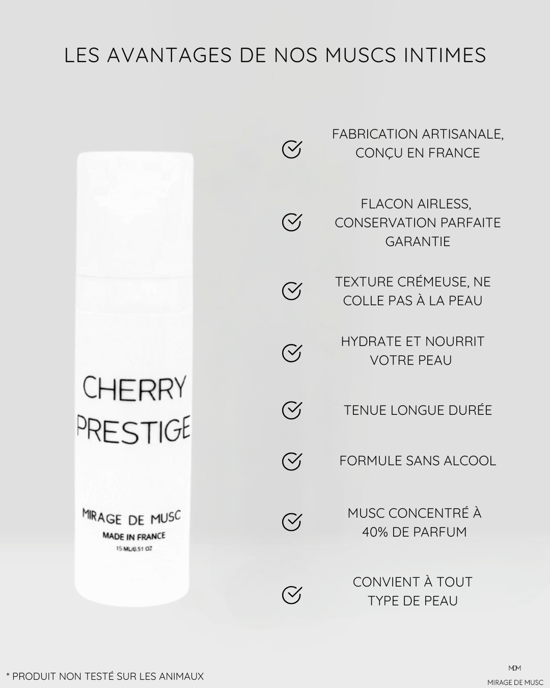 MUSC INTIME CHERRY PRESTIGE - 15 ML
