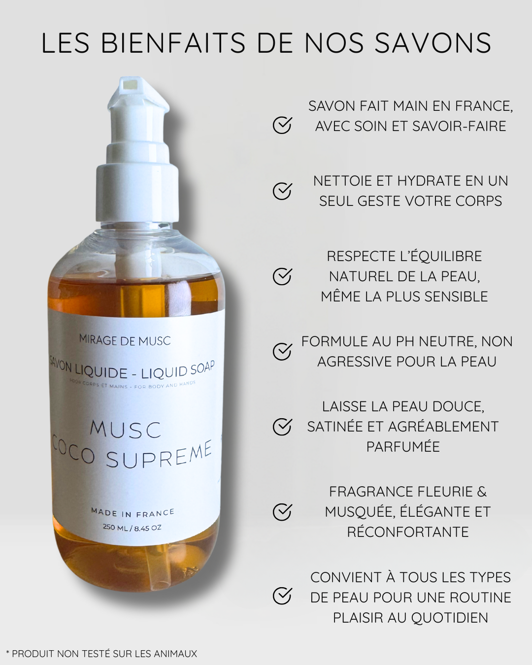 SAVON 2 EN 1 - MUSC COCO SUPRÊME