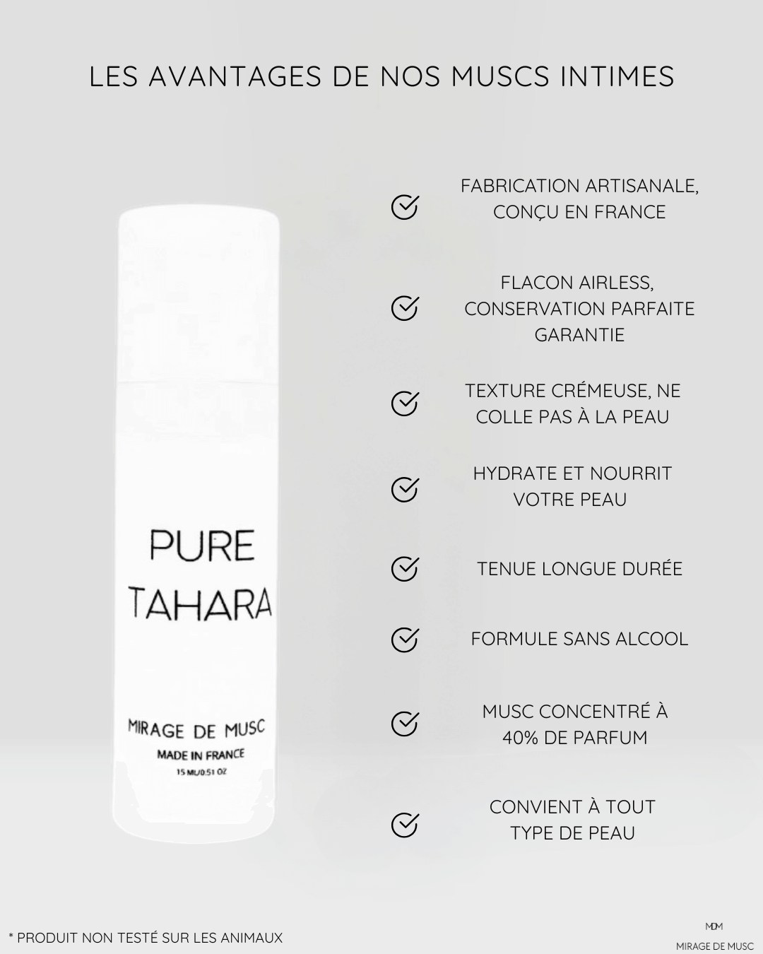 MUSC INTIME PURE TAHARA - 15 ML