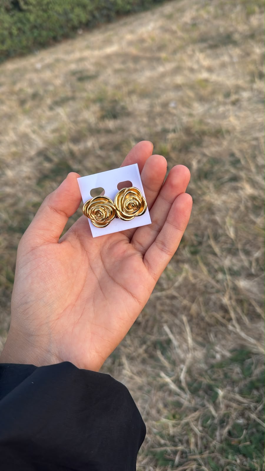 BOUCLES D'OREILLES ROSES