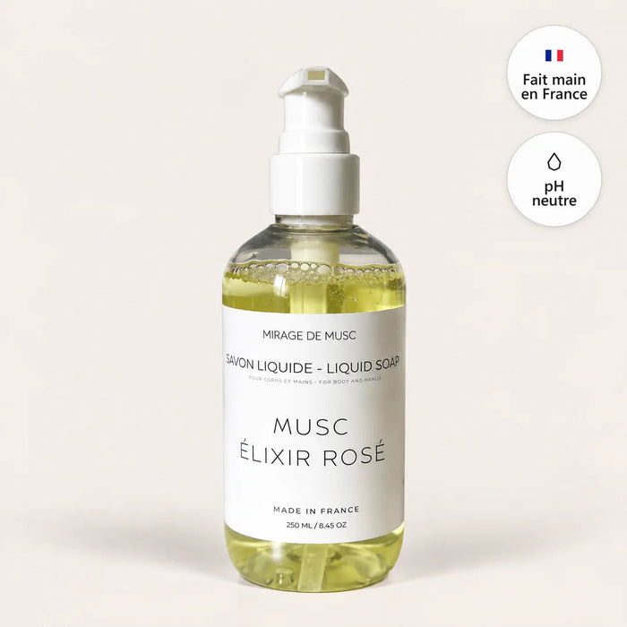 SAVON 2 EN 1 - MUSC ELIXIR ROSÉ