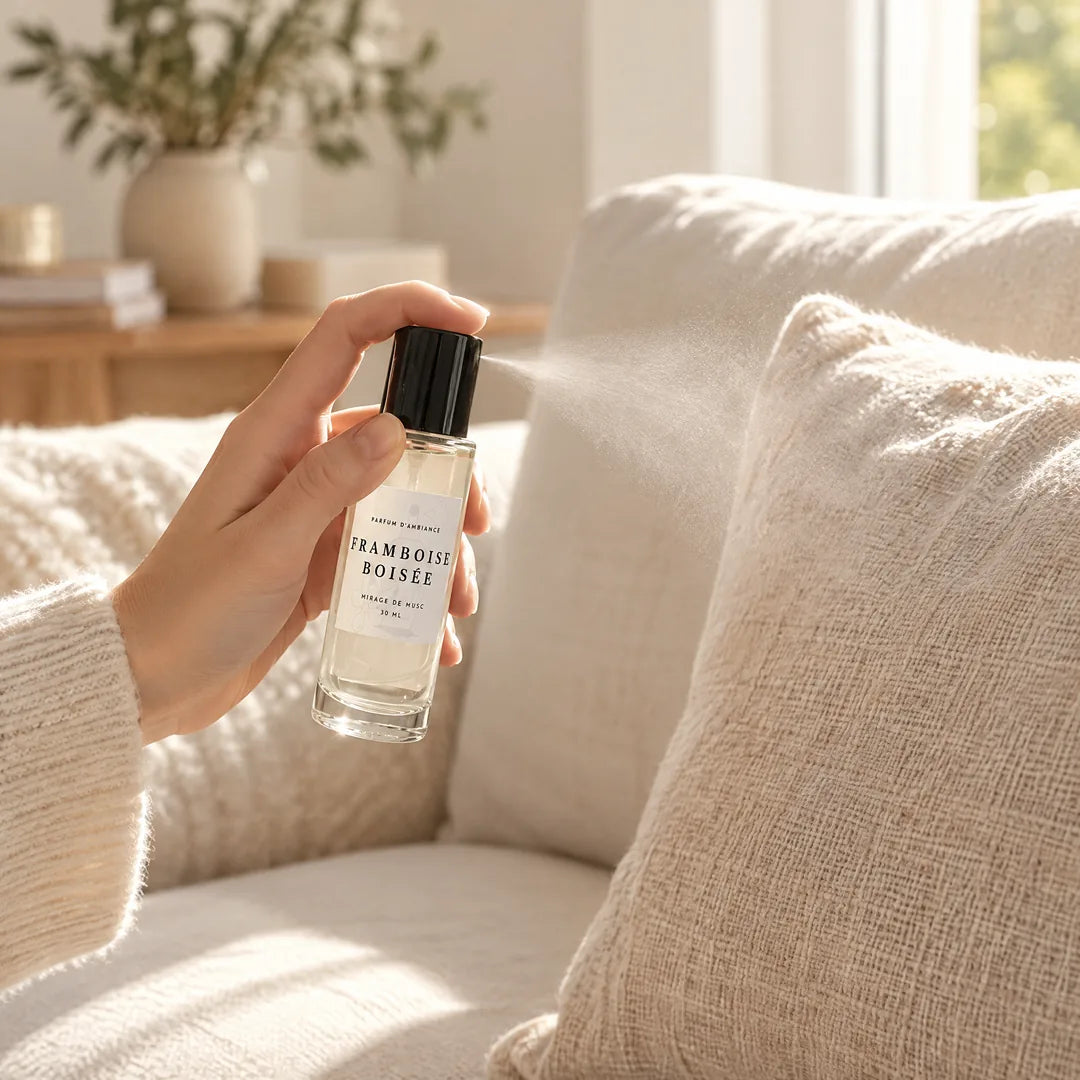 Le parfum d’intérieur Framboise Boisée