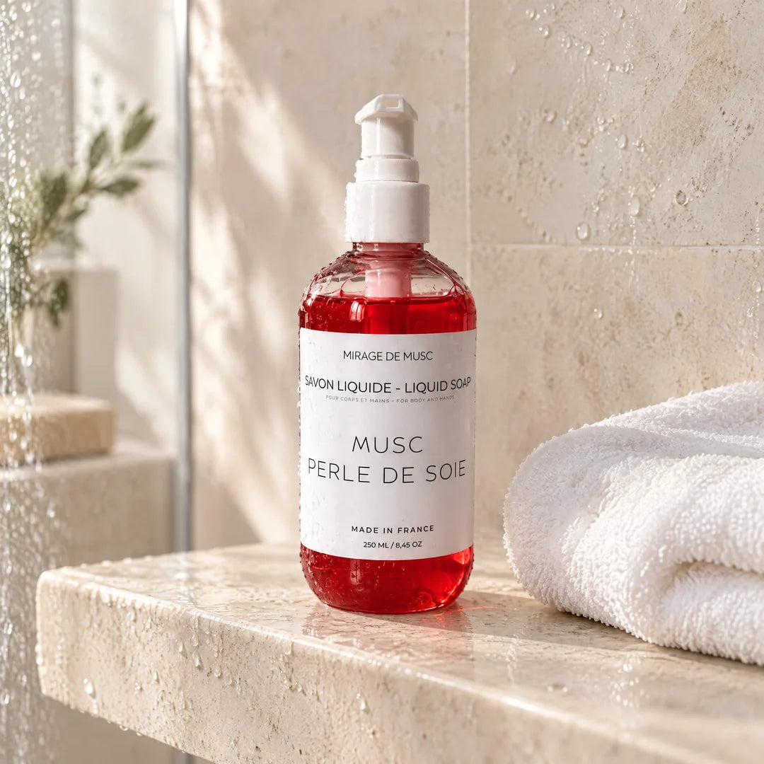 Le savon Musc Perle de Soie