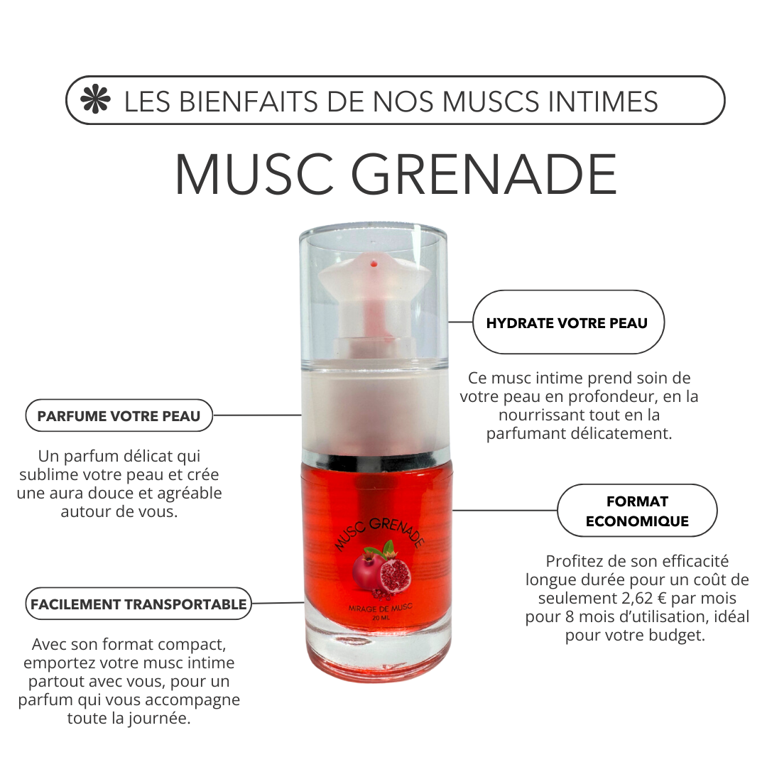 MUSC INTIME GRENADE MYSTIQUE - 20 ML