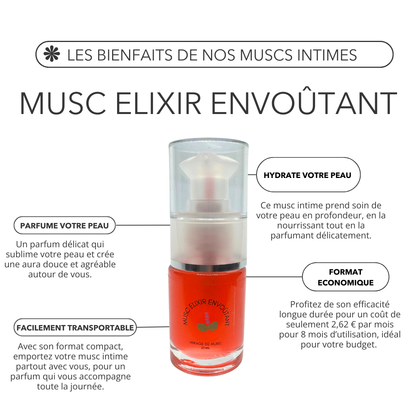 MUSC INTIME ELIXIR ENVOÛTANT - 20 ML