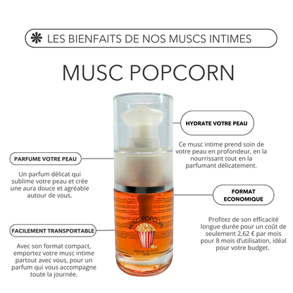 MUSC INTIME POPCORN - 20 ML