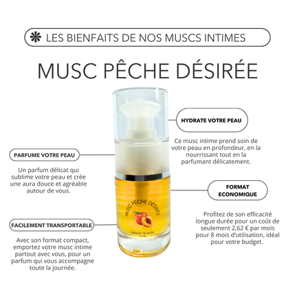 MUSC INTIME PÊCHE DÉSIRÉE - 20 ML