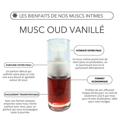 MUSC OUD VANILLÉ - 20 ML