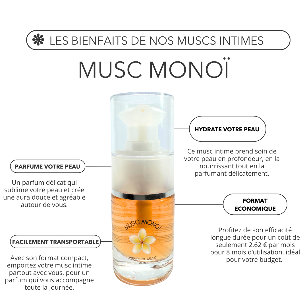 MUSC INTIME MONOÏ ÉMIRATI - 20 ML