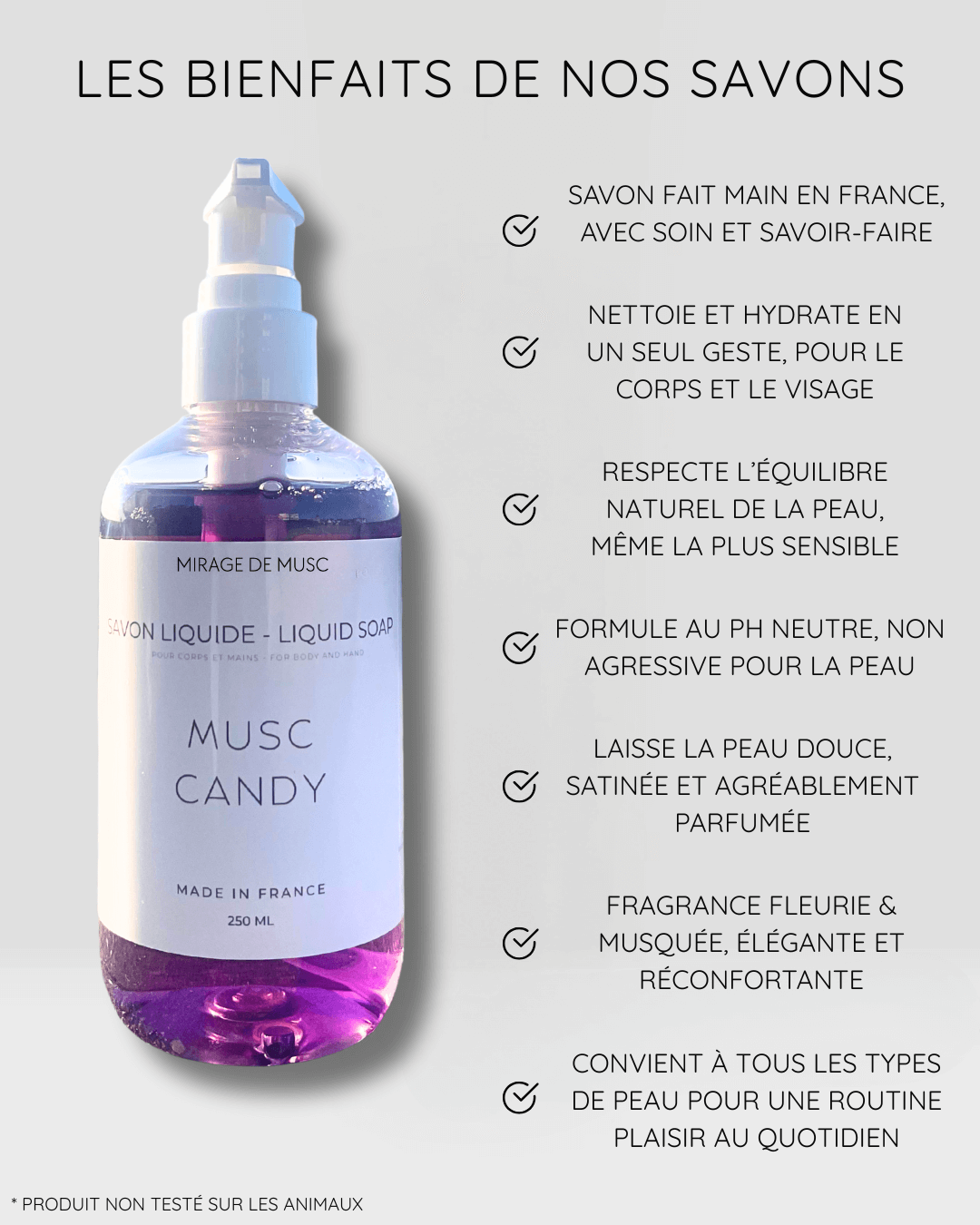 SAVON 2 EN 1 - MUSC CANDY