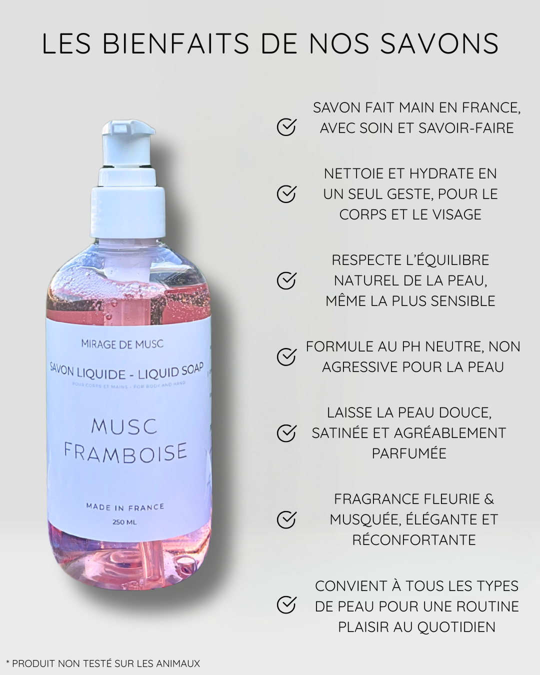 SAVON 2 EN 1 - MUSC FRAMBOISE