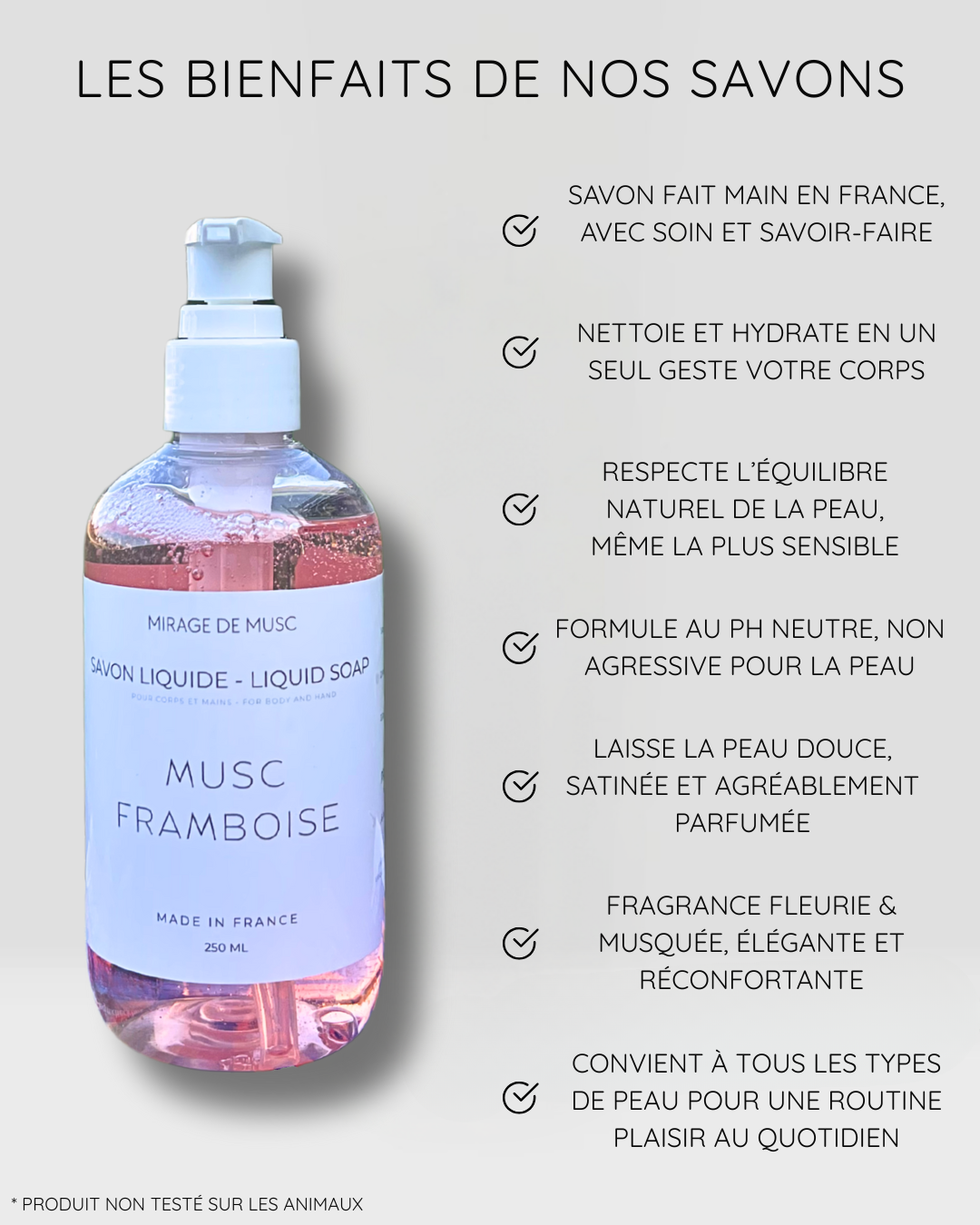 SAVON 2 EN 1 - MUSC FRAMBOISE