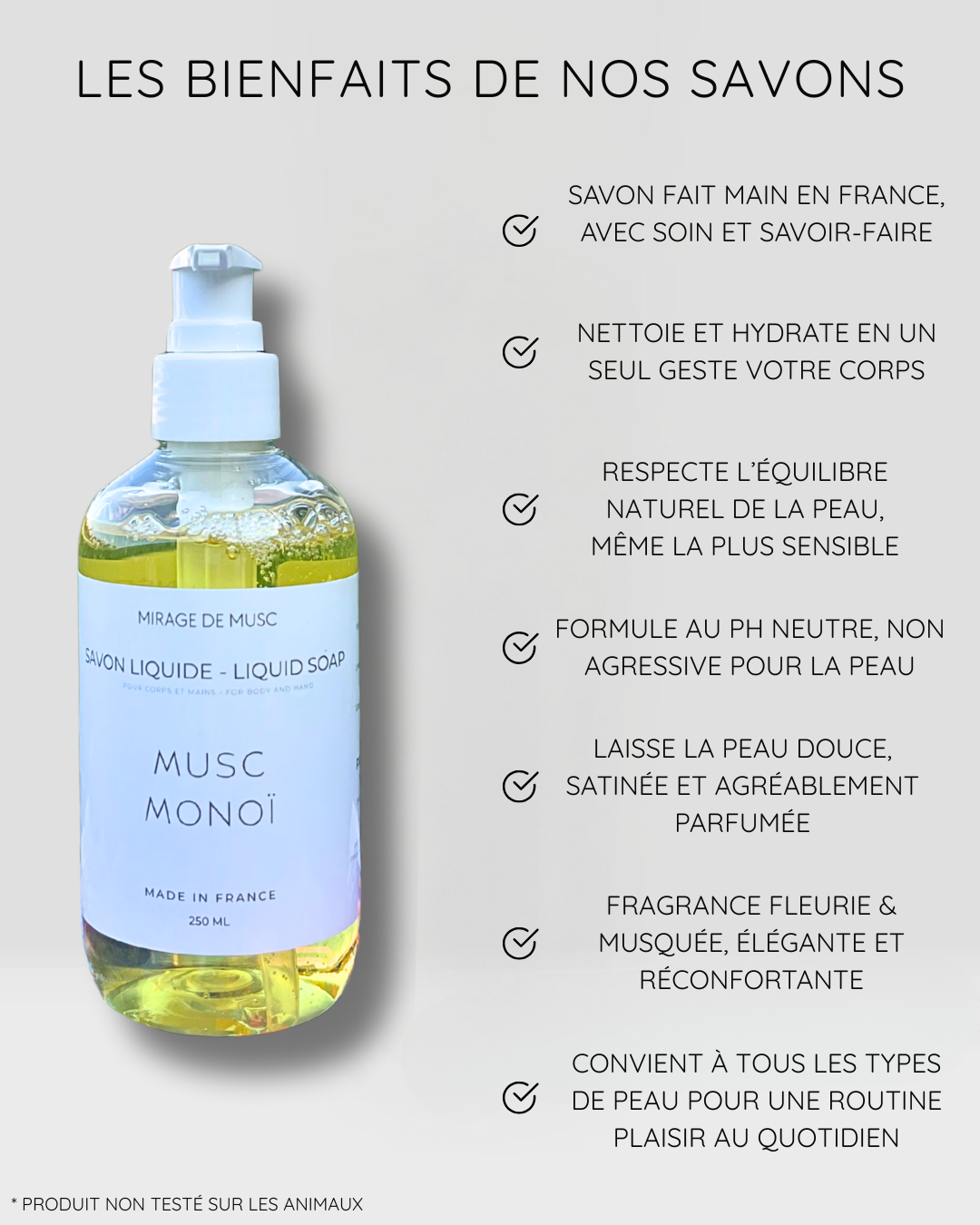 SAVON 2 EN 1 - MUSC MONOÏ