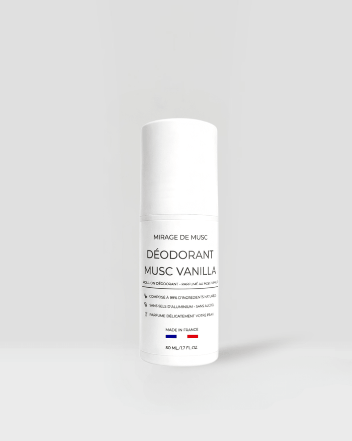 DÉODORANT NATUREL MUSC VANILLA GOLD - 50 ML