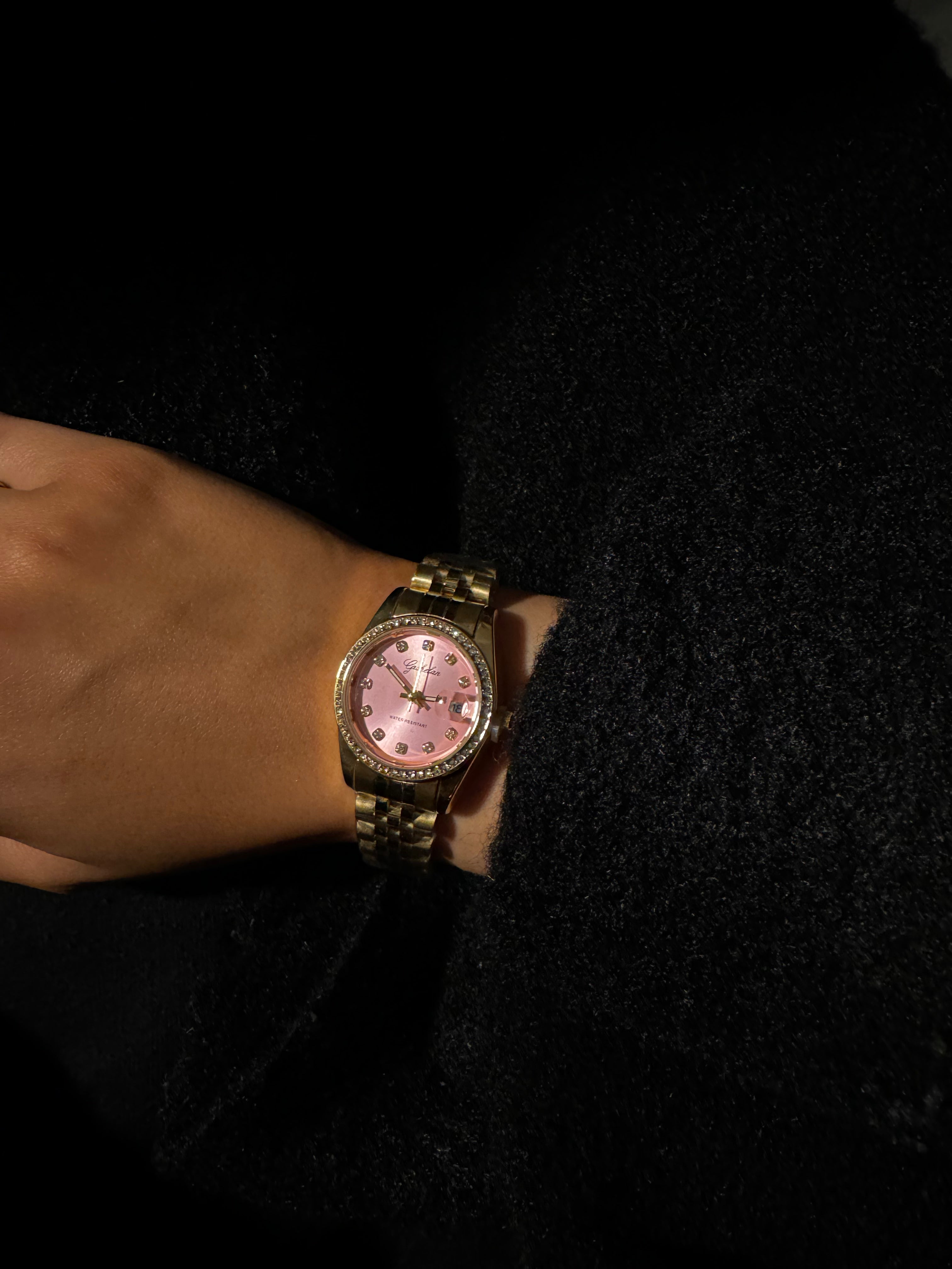 MONTRE CADRAN ROSE