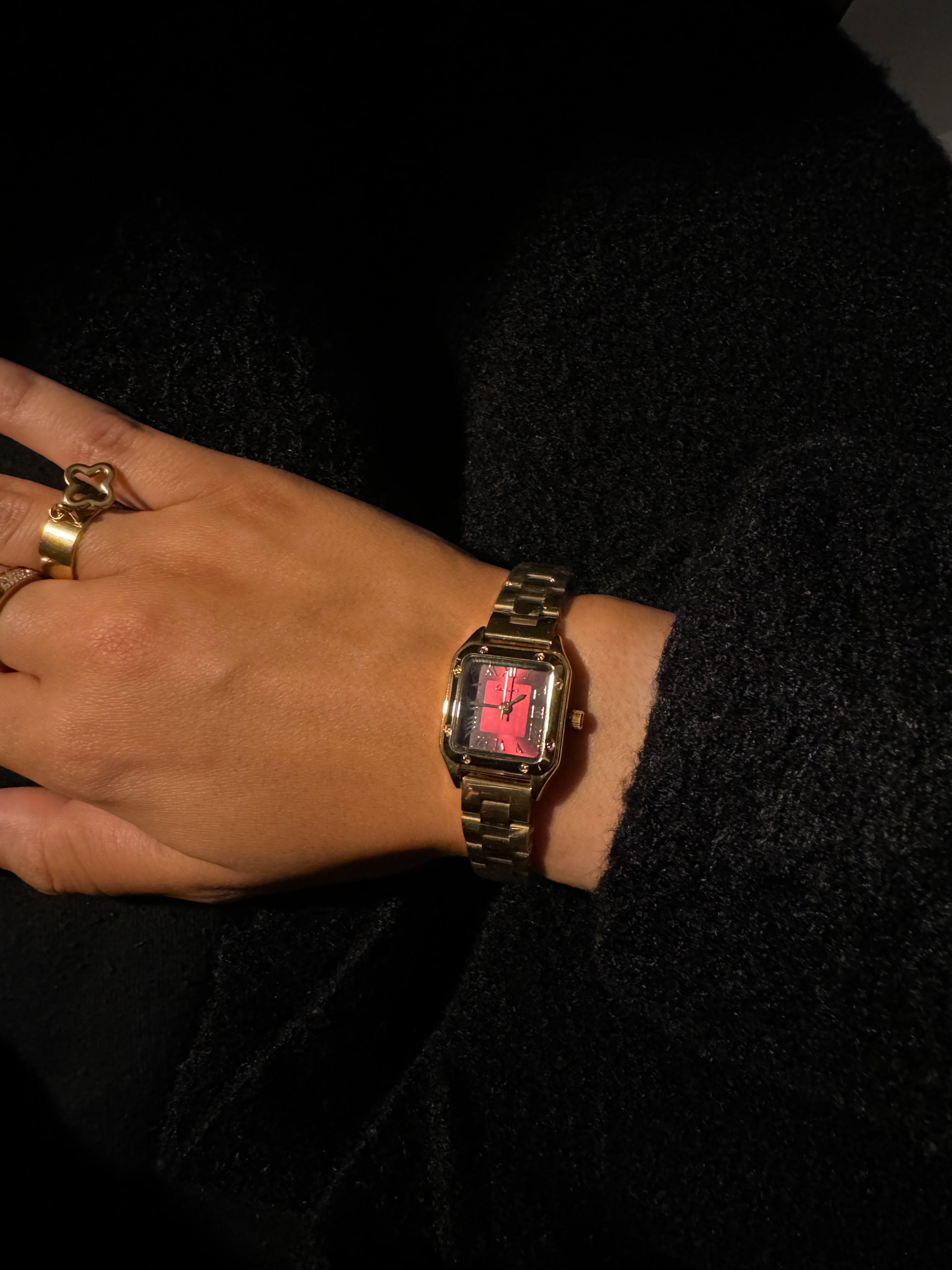 MONTRE CADRAN BORDEAUX