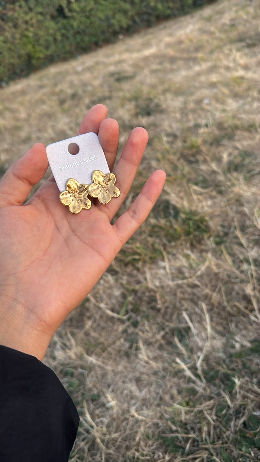 BOUCLES D'OREILLES FLEURS