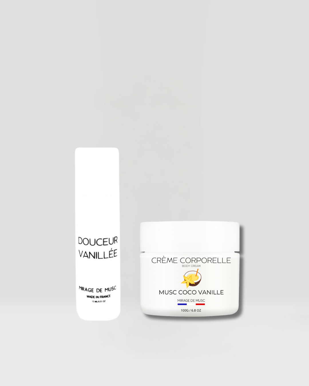 Pack Duo Crème & Musc Douceur Vanillée – Routine Complète