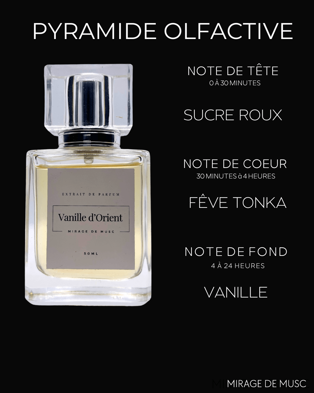 VANILLE D'ORIENT - EXTRAIT DE PARFUM