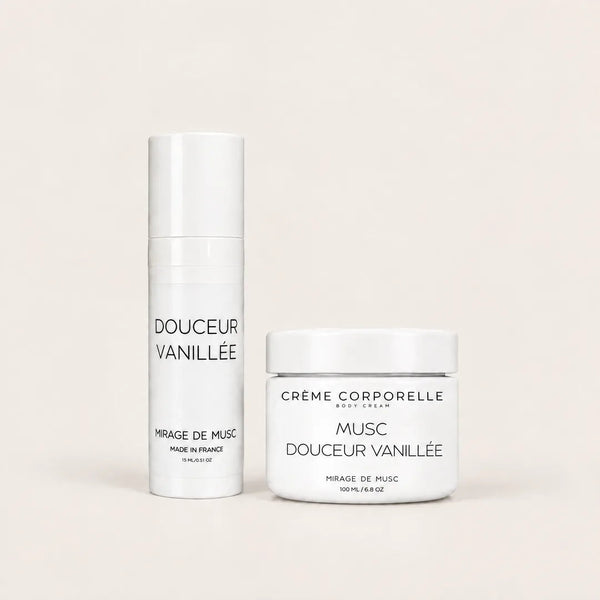 Pack Duo Crème & Musc Douceur Vanillée – Routine Complète