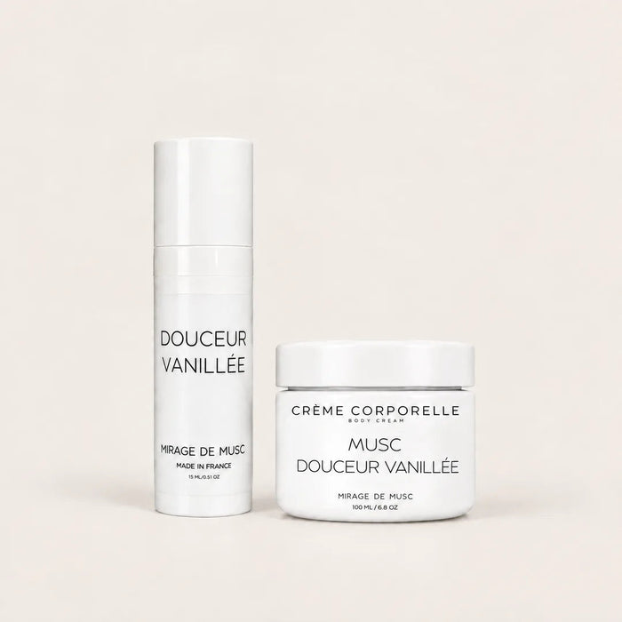 Pack Duo Crème & Musc Douceur Vanillée – Routine Complète