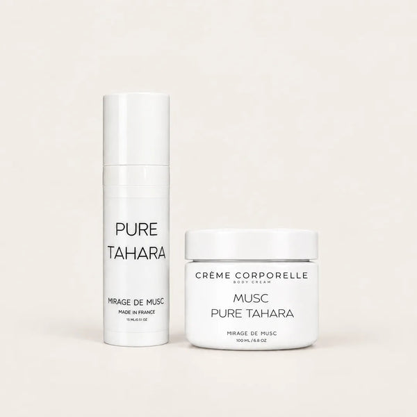 [ BEST SELLER ] Pack Duo Crème & Musc Pure Tahara – Routine Complète