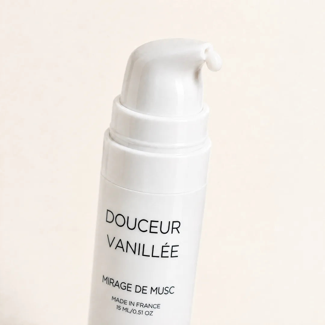 Le flacon airless Douceur Vanillée de 15 ml