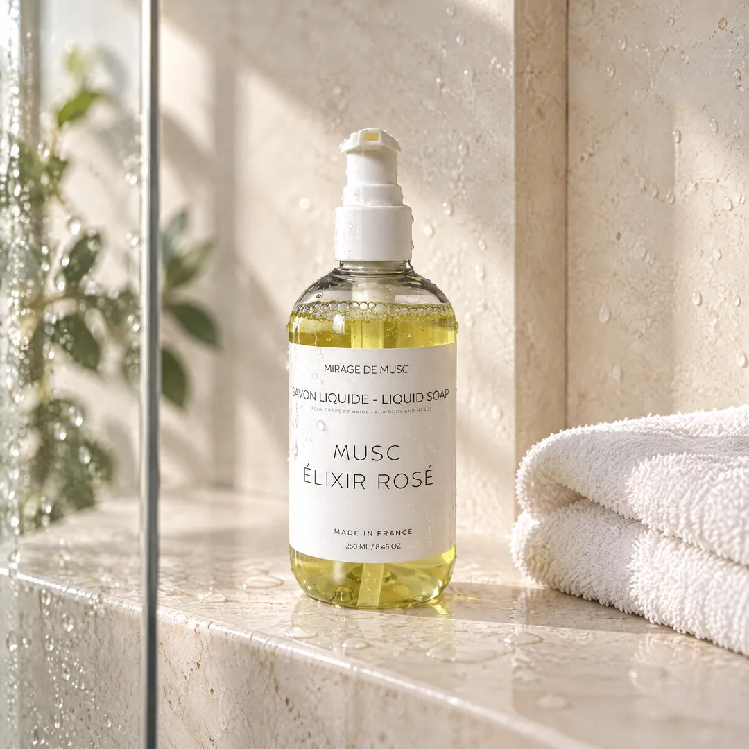 Le savon Musc Élixir Rosé